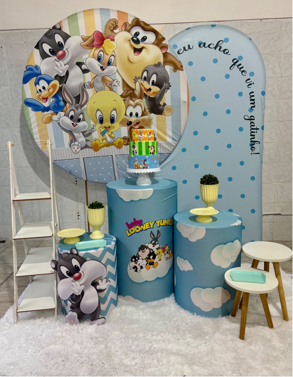 Baby Looney Tunes (Kit Ouro) - Antonella Decorações