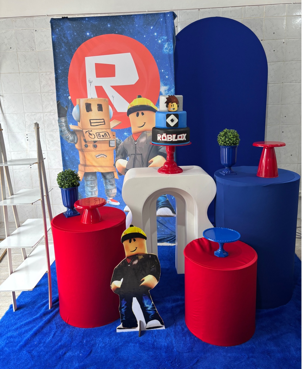 Roblox Painel Retangular (Kit Ouro) - Antonella Decorações