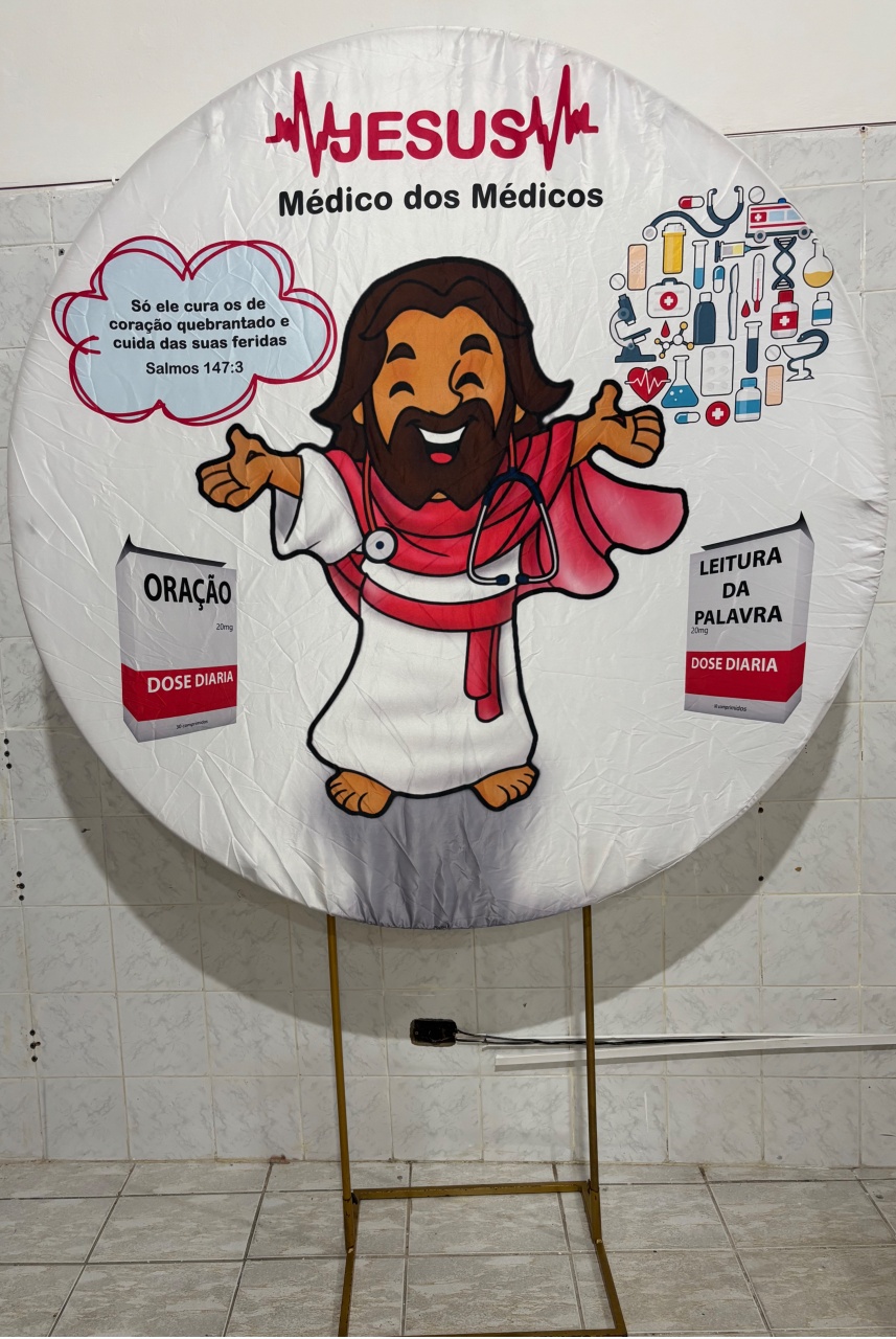 Jesus Médico dos Médicos - Antonella Decorações