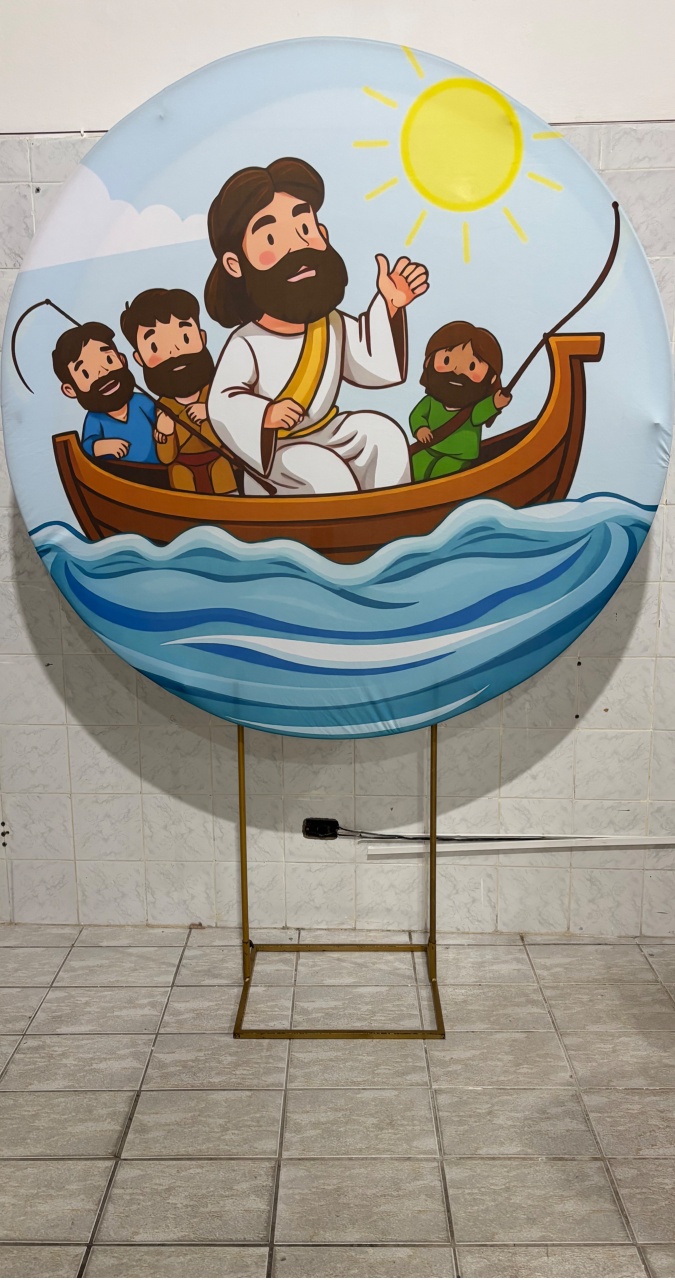 Pedro, Thiago João No Barquinho - Antonella Decorações