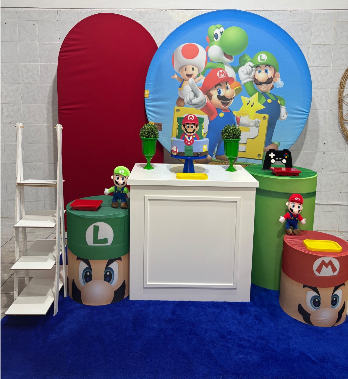 Mario (Kit Ouro) - Antonella Decorações