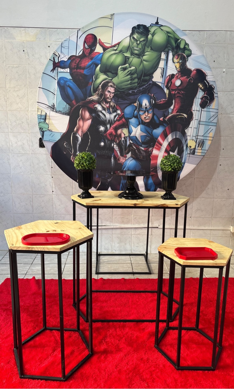 Vingadores Adulto (Kit Bronze) - Antonella Decorações