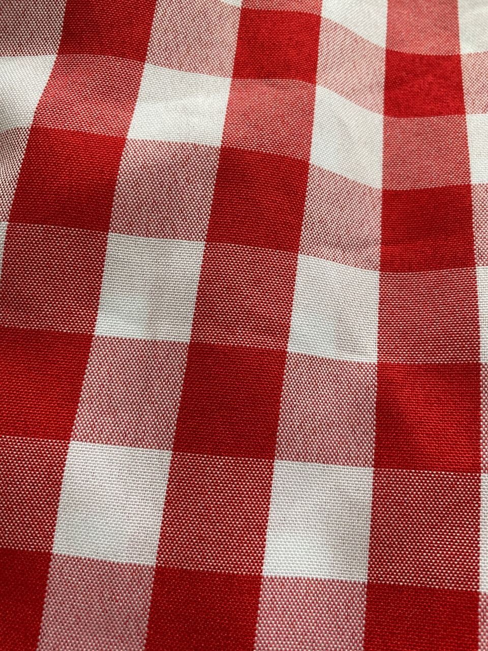 Toalha Para Piquenique Vermelha E Branca  - Antonella Decorações