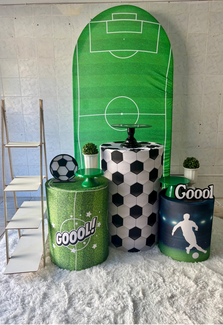 Futebol (Kit Prata) - Antonella Decorações