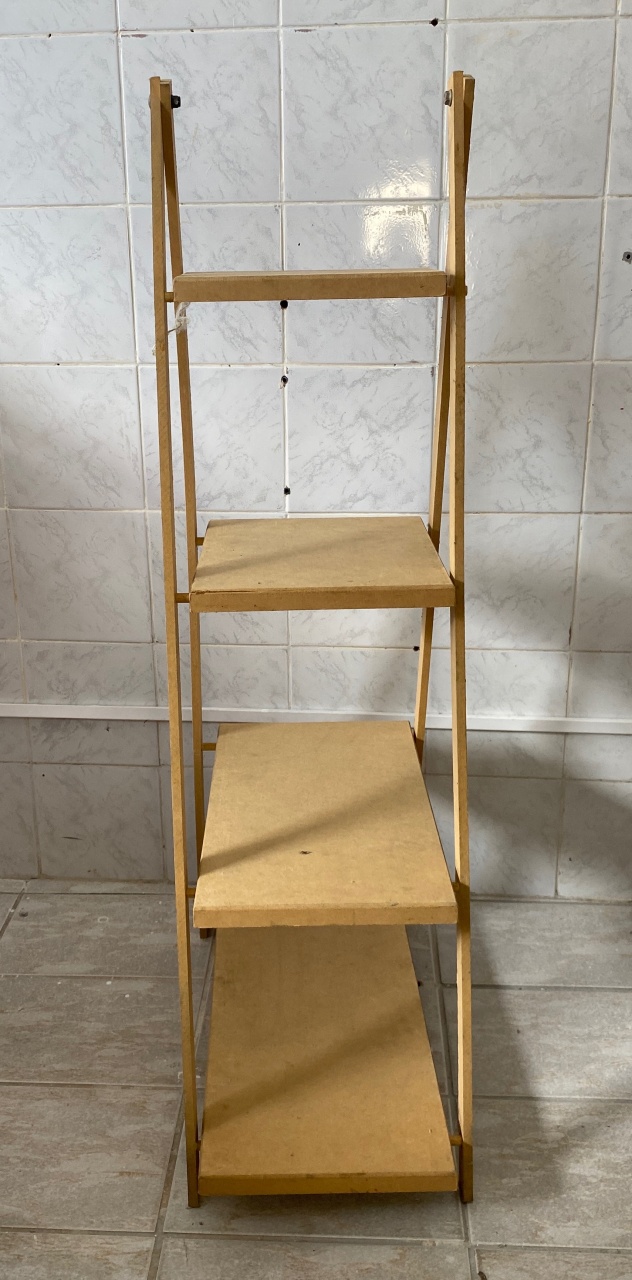 Escadinha de Mdf 4 Andares  - Antonella Decorações