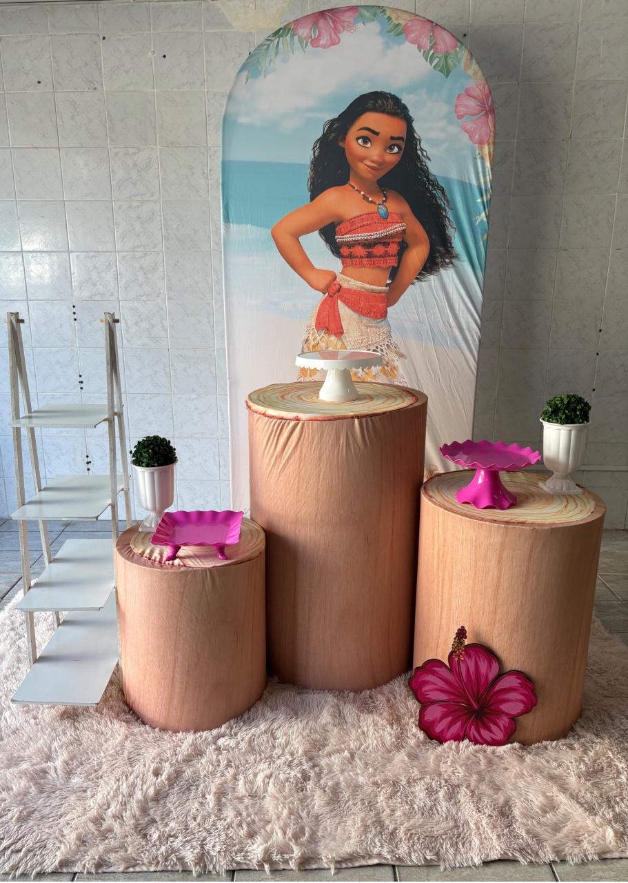 Moana (Kit Prata) - Antonella Decorações