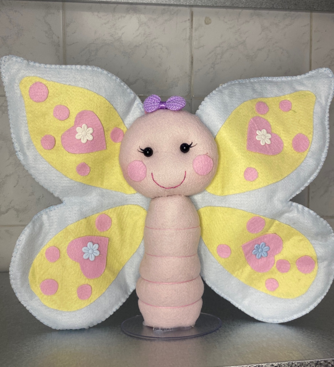 Borboleta Feltro  - Antonella Decorações