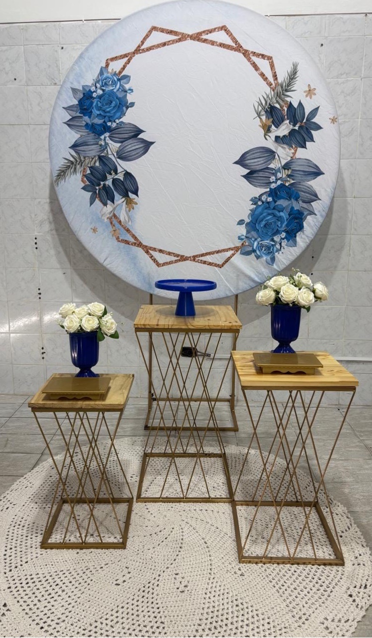 Floral Azul - Antonella Decorações