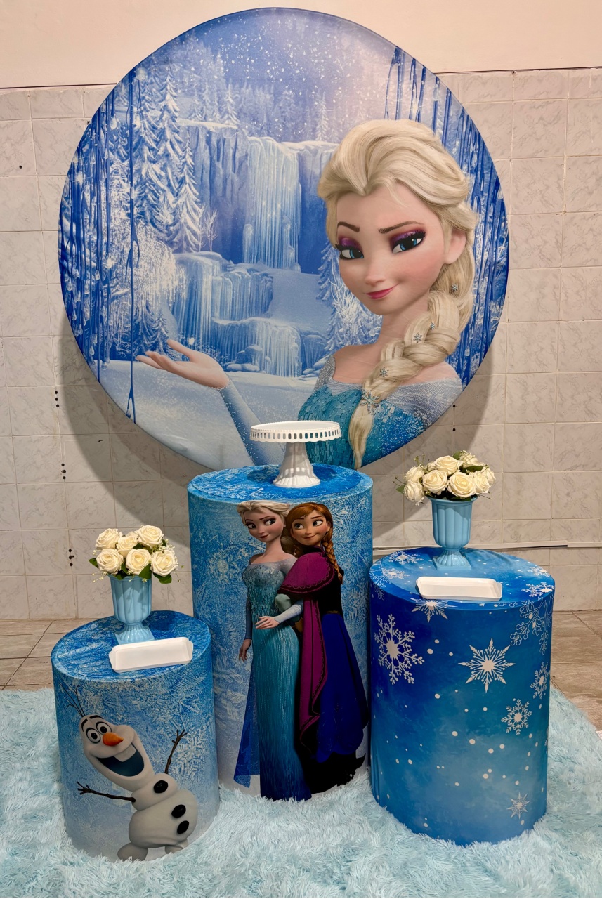 Frozen 1 (Kit Bronze) - Antonella Decorações