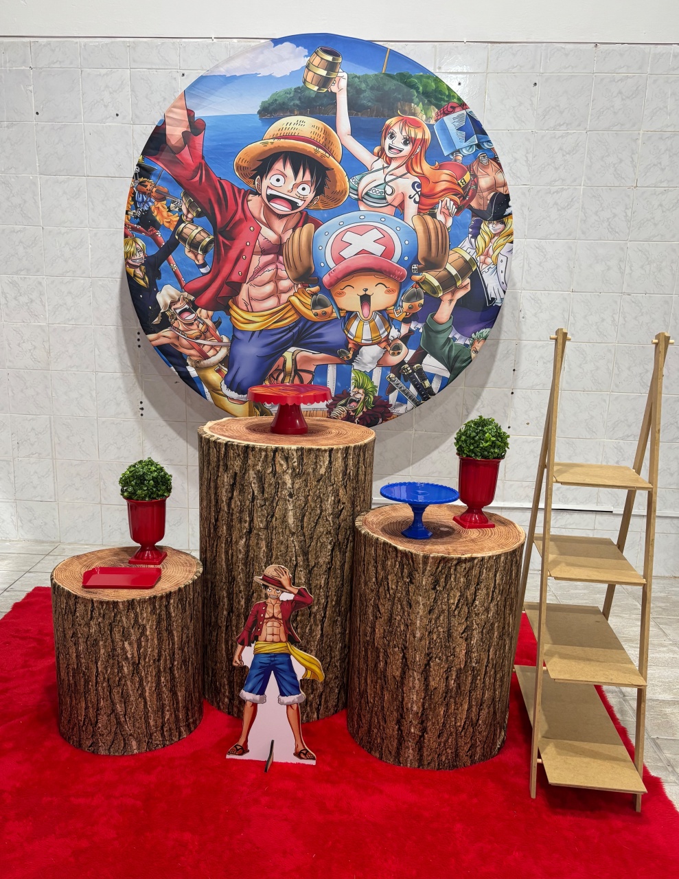 One Piece (Kit Prata) - Antonella Decorações