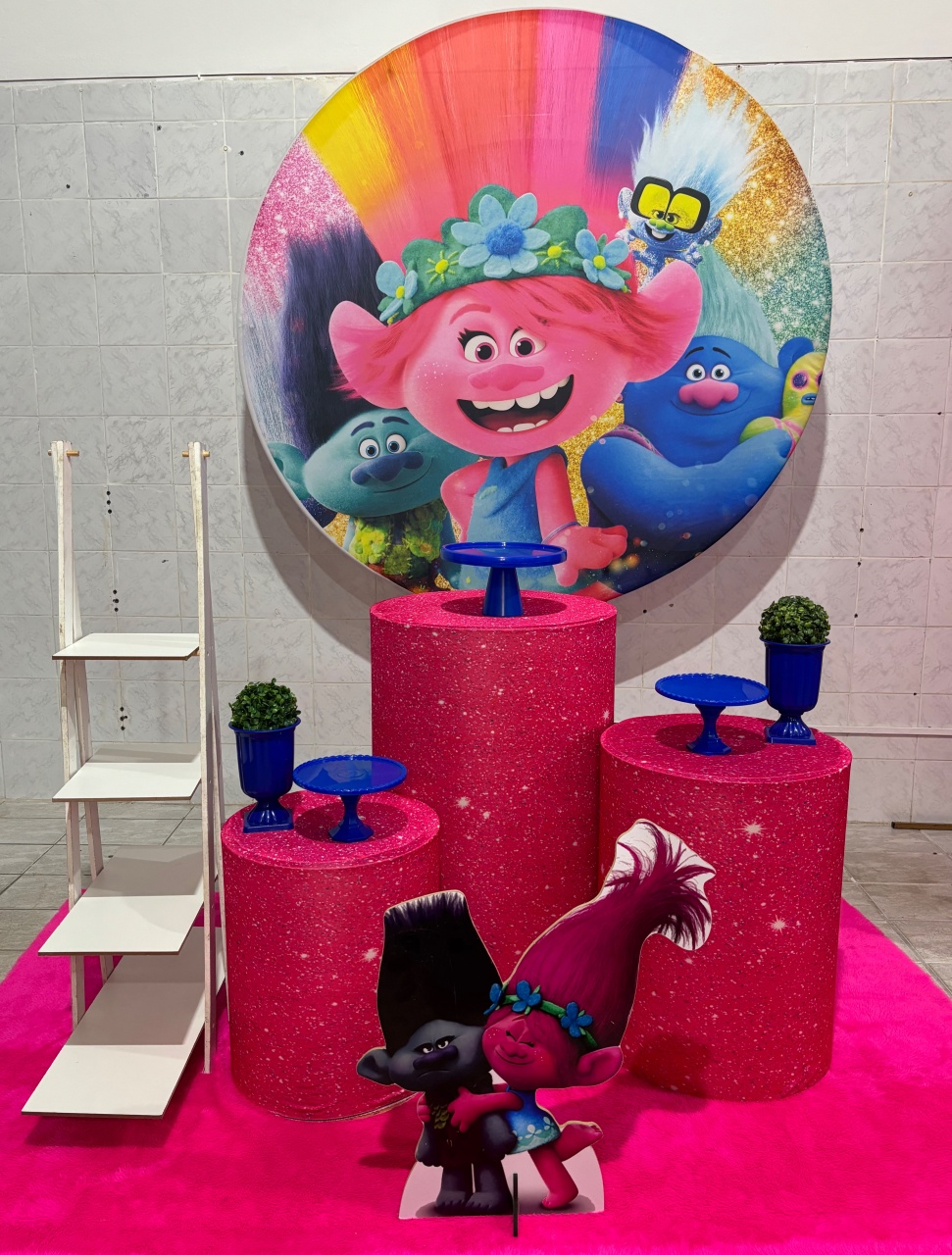 Trolls (Kit Prata) - Antonella Decorações