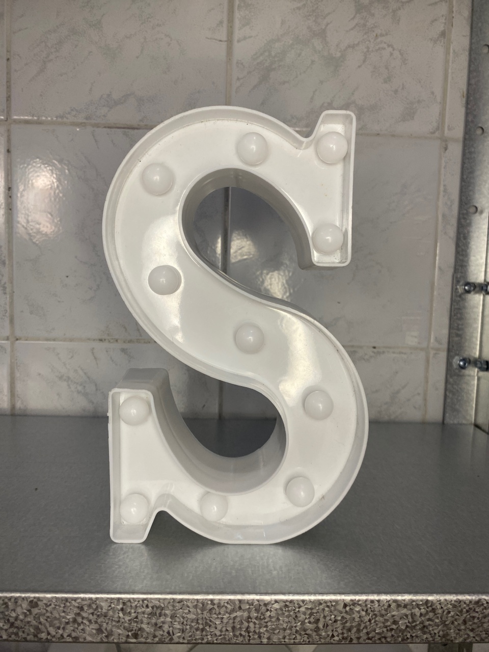 Letra S Led - Antonella Decorações