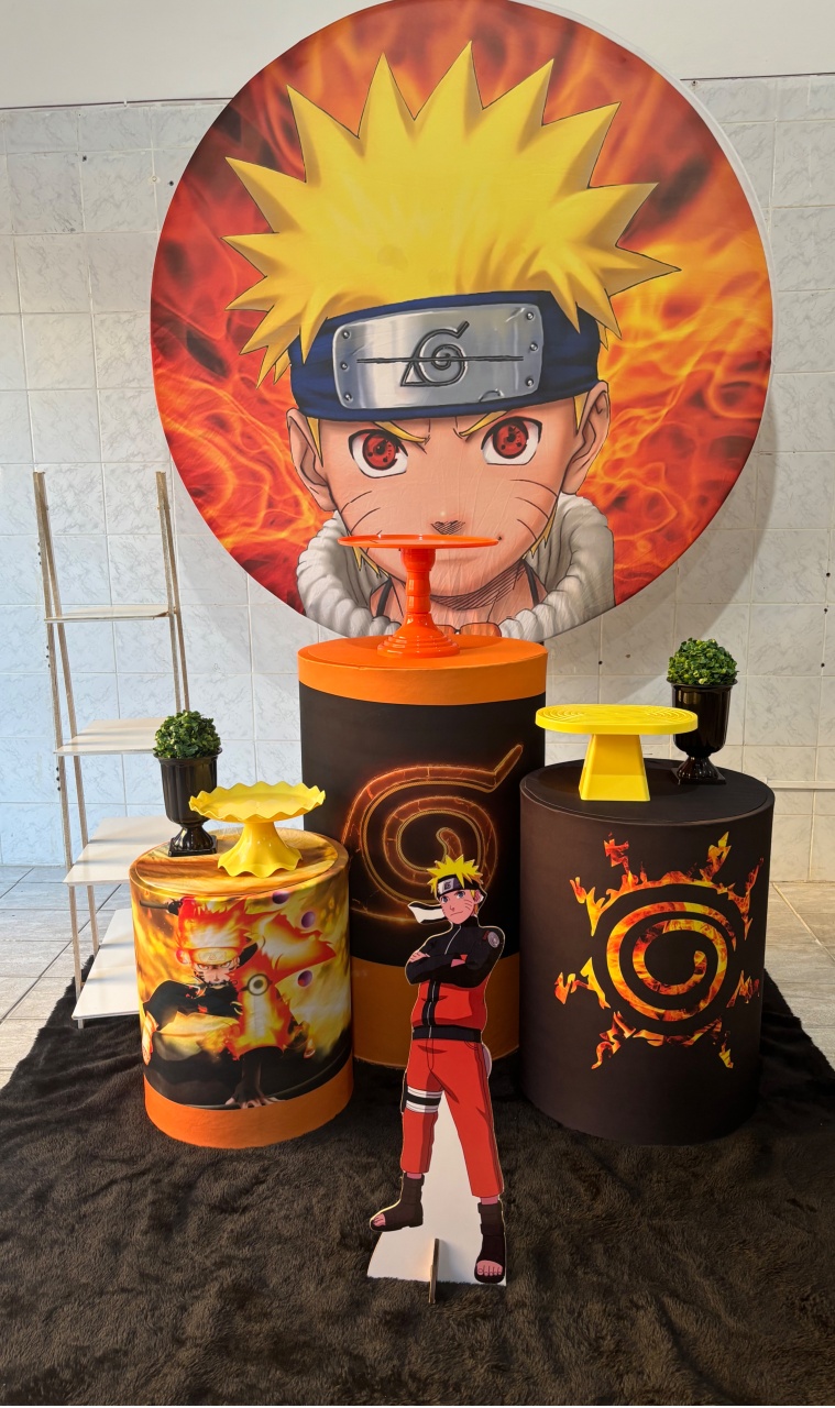 Naruto (Kit Prata) - Antonella Decorações