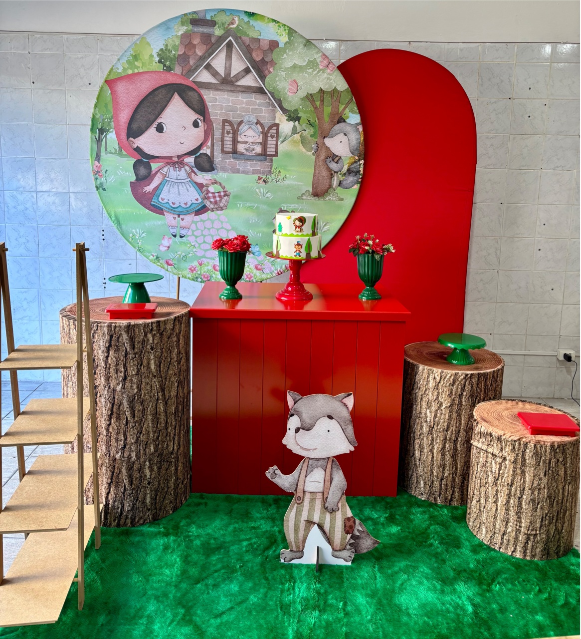 Chapeuzinho Vermelho (Kit Ouro) - Antonella Decorações