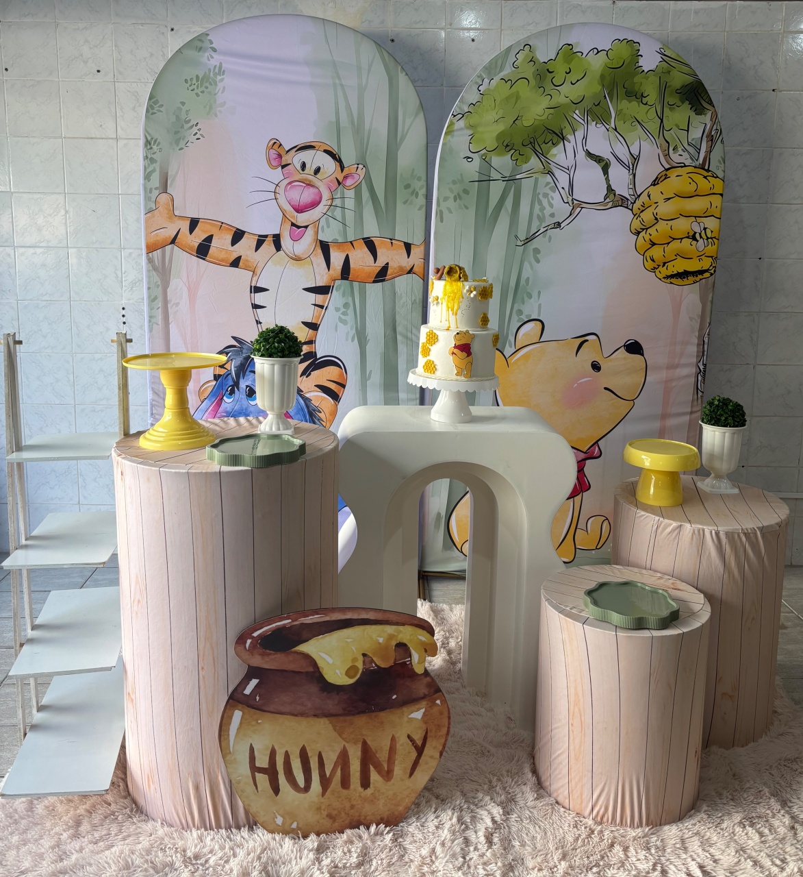 Ursinho Pooh (Kit Ouro) - Antonella Decorações