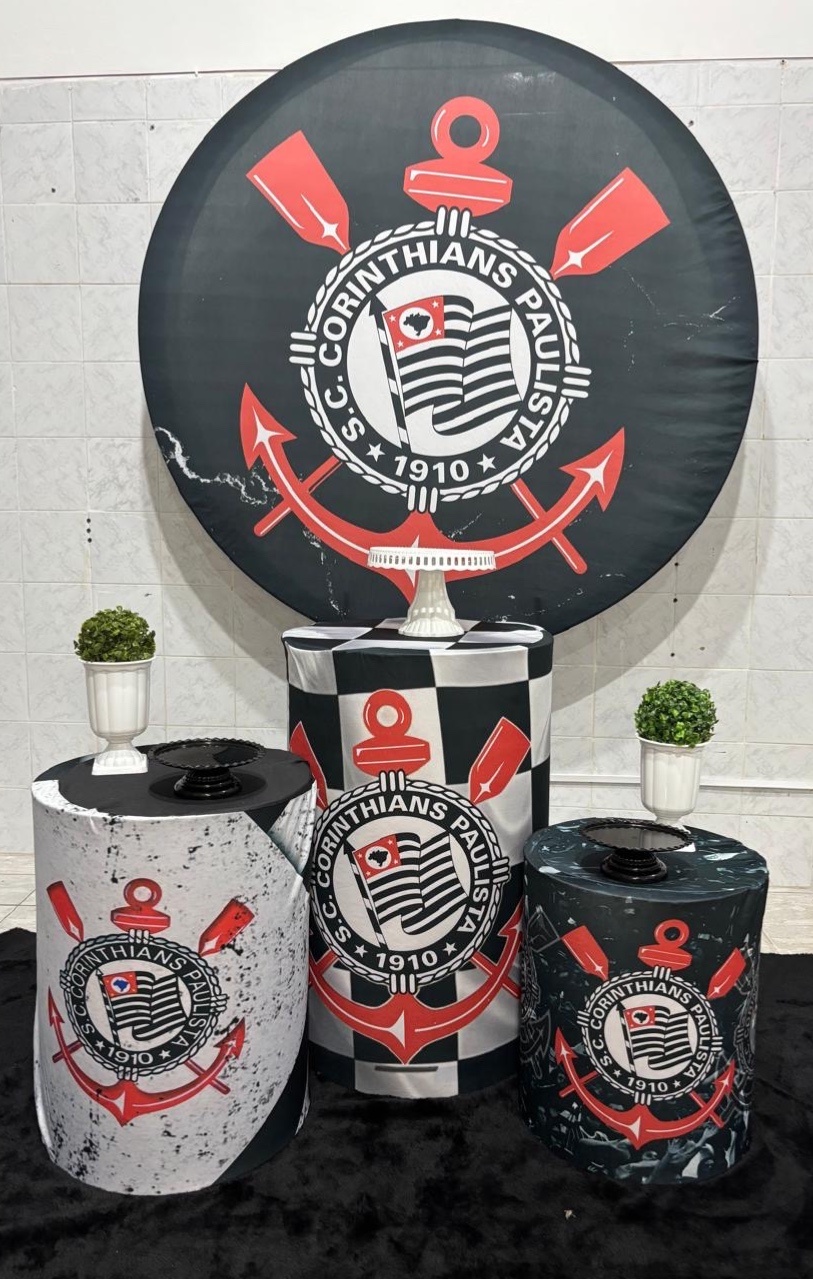 Corinthians Kit Bronze  - Antonella Decorações