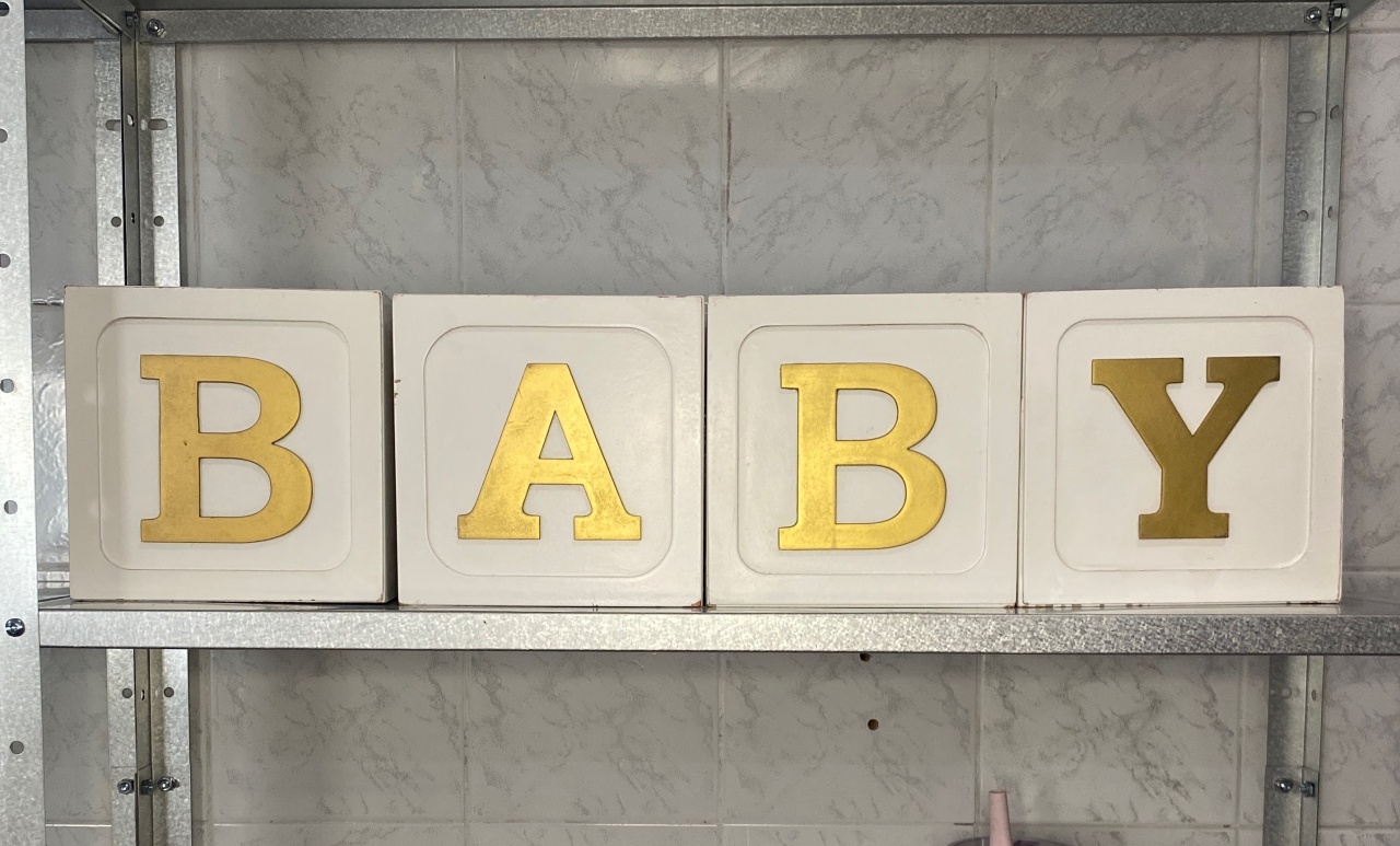 Cubo Baby 20X20 - Antonella Decorações