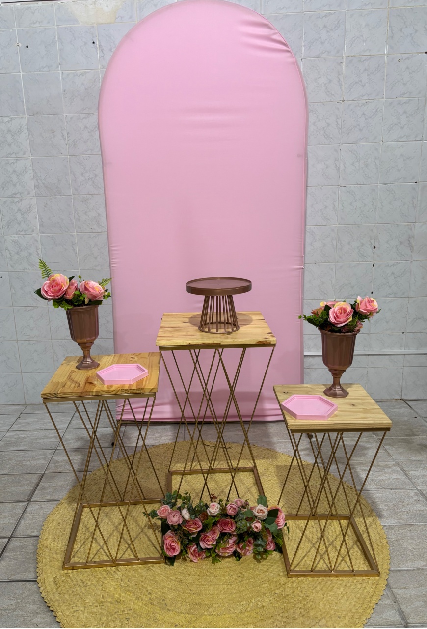 Rosa Dom Flores - Antonella Decorações