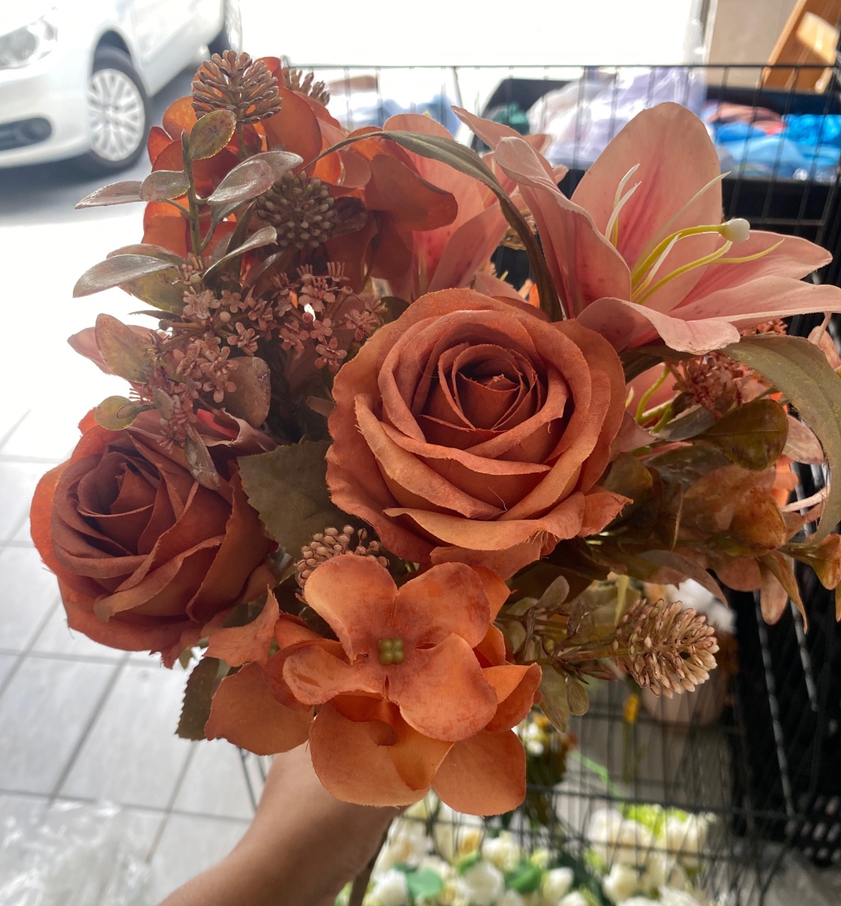 Flores Terracota  - Antonella Decorações