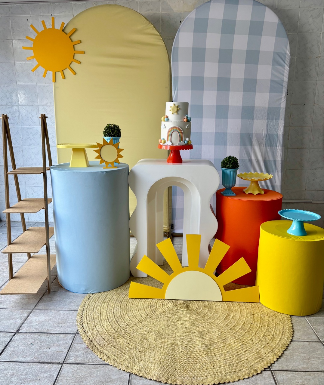 1• Volta Ao Sol (Kit Ouro) - Antonella Decorações