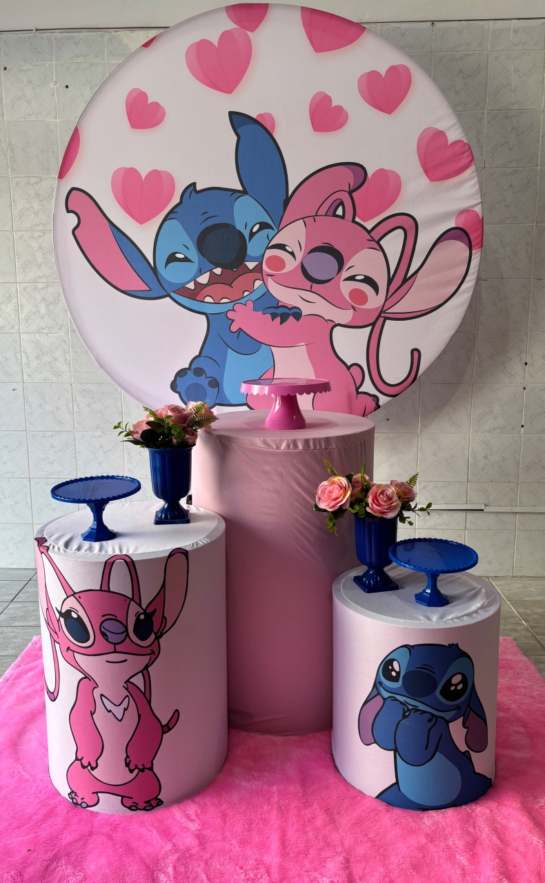 Angel E Stich(Kit Bronze) - Antonella Decorações