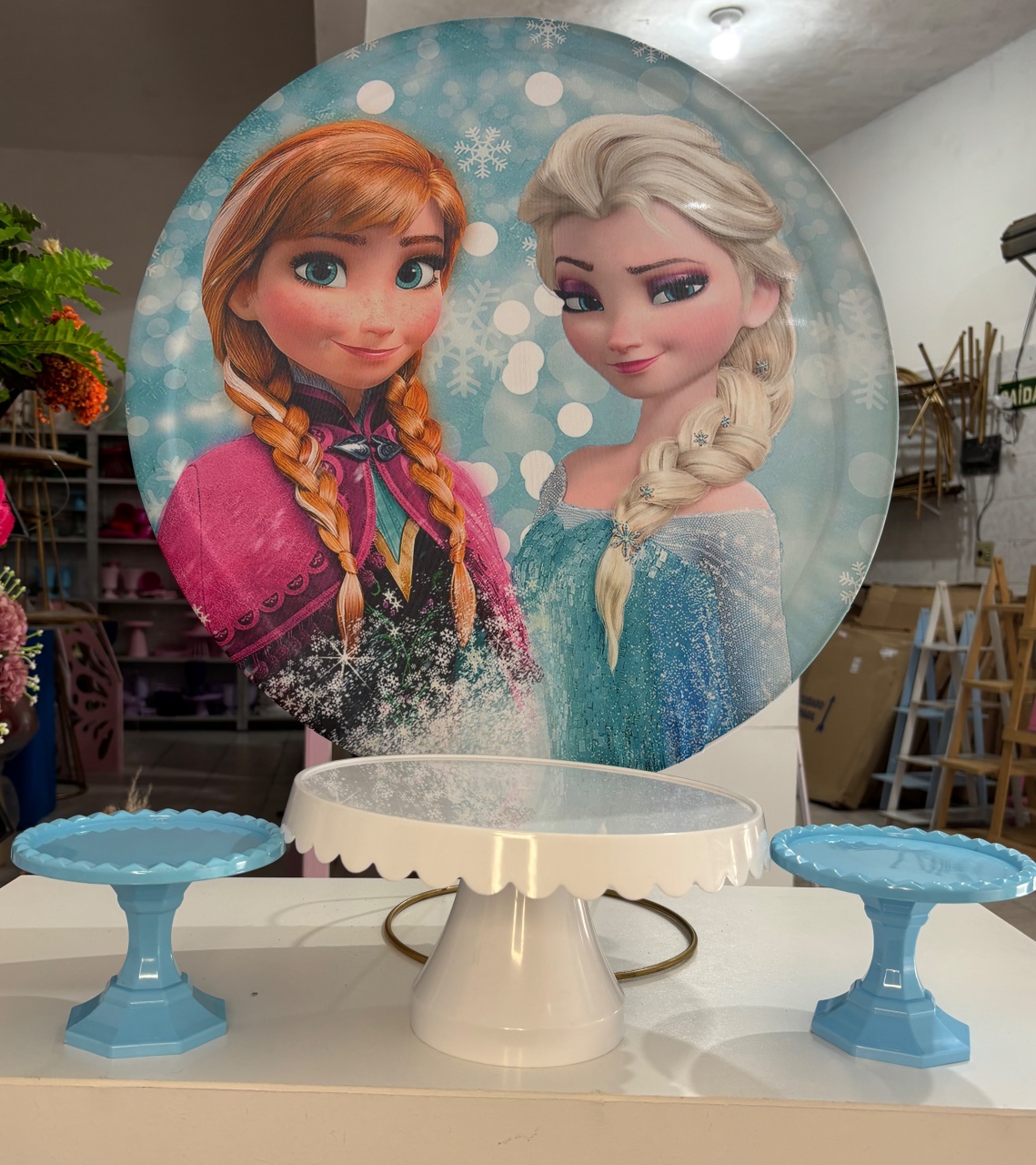 Decoração de Mesa Frozen  - Antonella Decorações