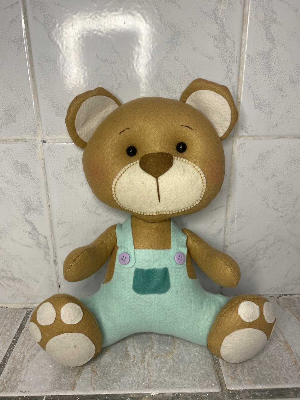 Ursinho Feltro  - Antonella Decorações