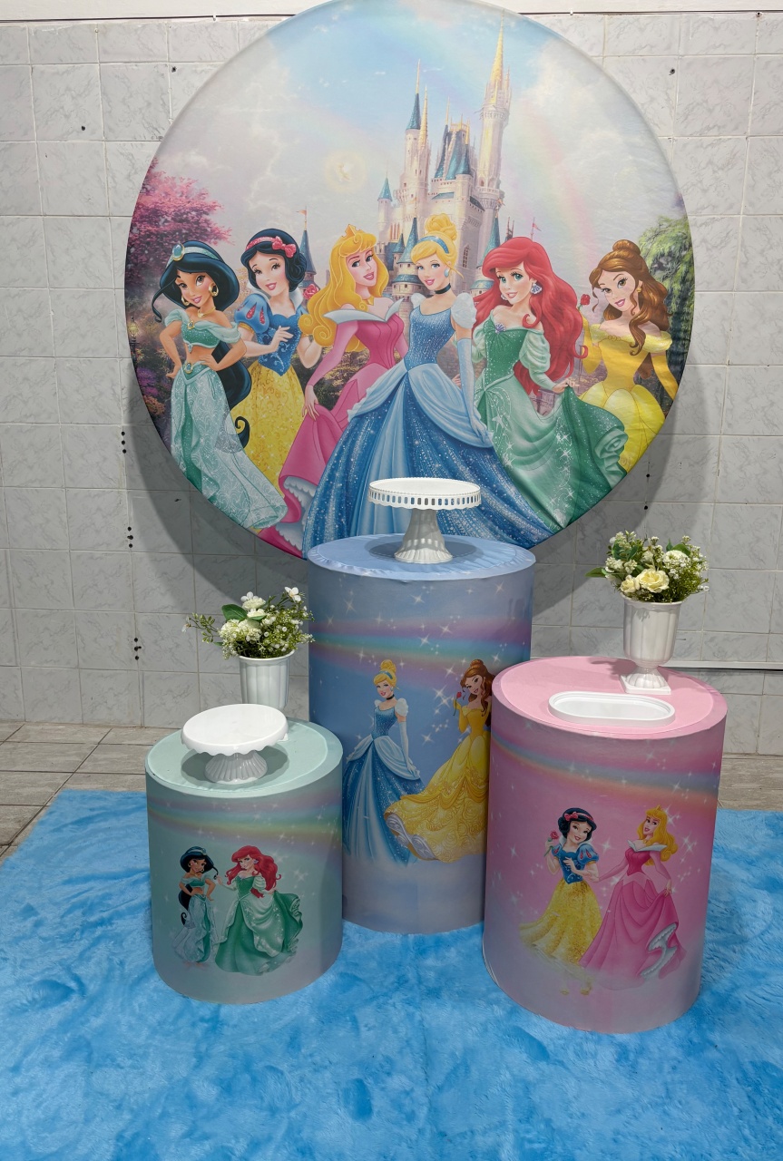 Princesas (Kit Bronze) - Antonella Decorações