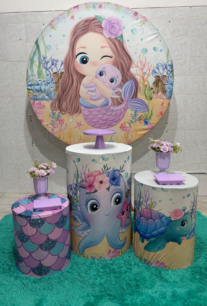 Sereia (Kit Bronze) - Antonella Decorações