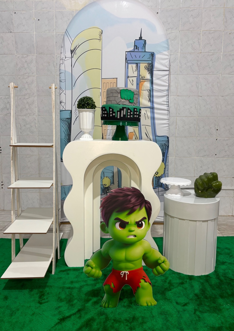 Hulk Cute - Antonella Decorações