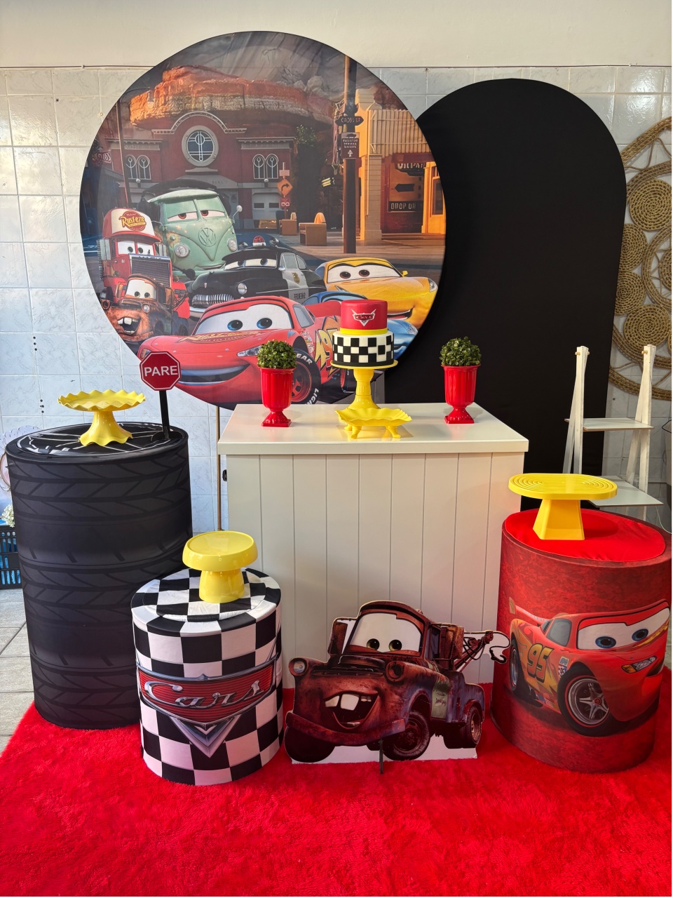 Carros Kit Ouro - Antonella Decorações
