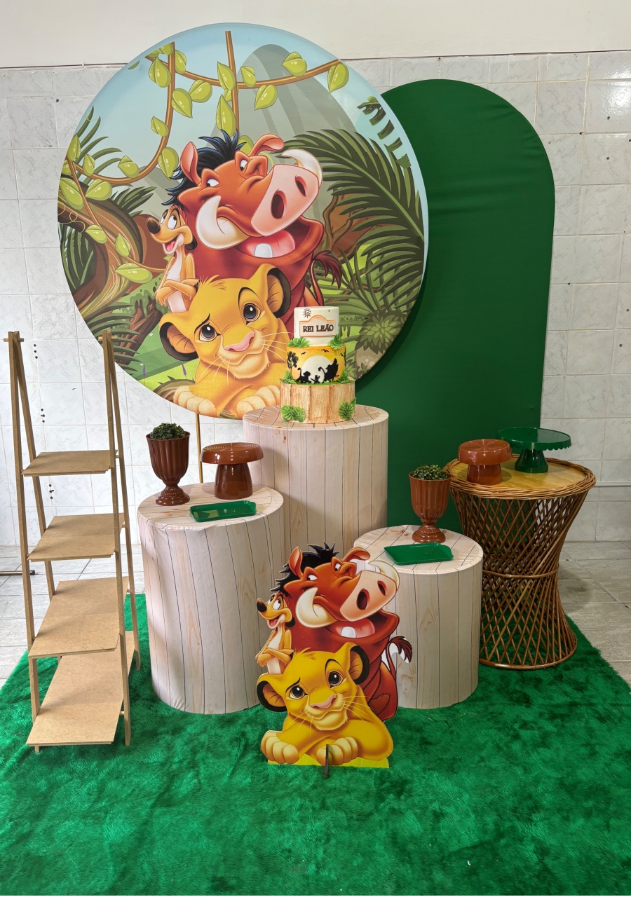 Rei Leão (Kit Ouro) - Antonella Decorações