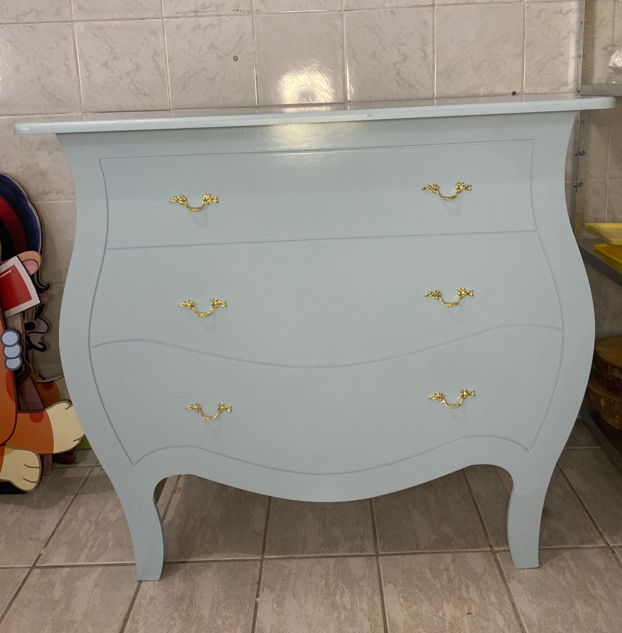 Cômoda Azul Bebê  - Antonella Decorações