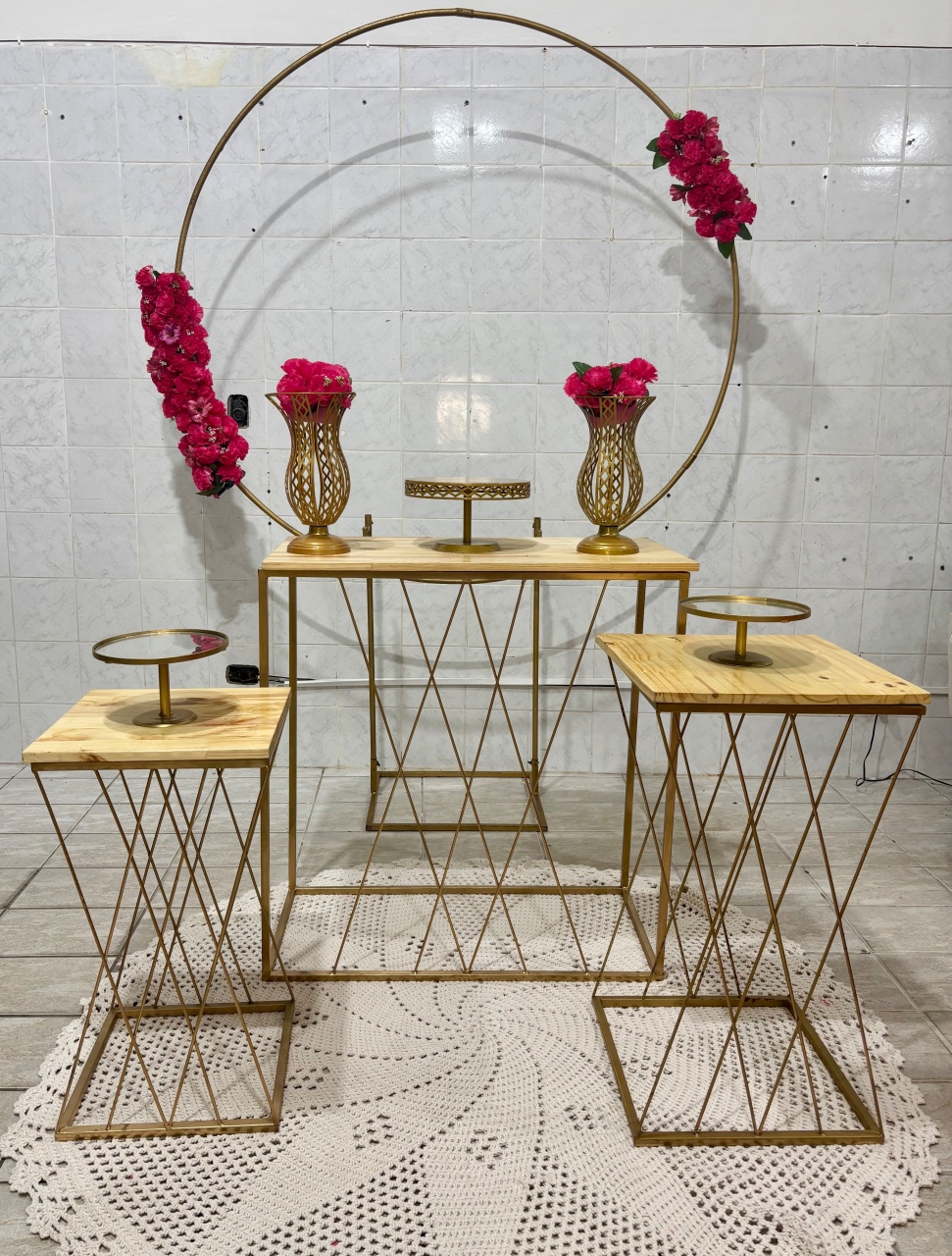 Flores Pink - Antonella Decorações