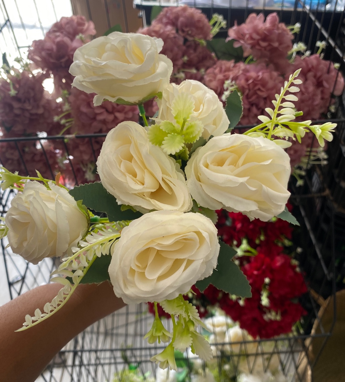 Rosa Creme  - Antonella Decorações