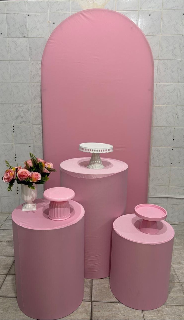 Kit Bronze Rosa  - Antonella Decorações