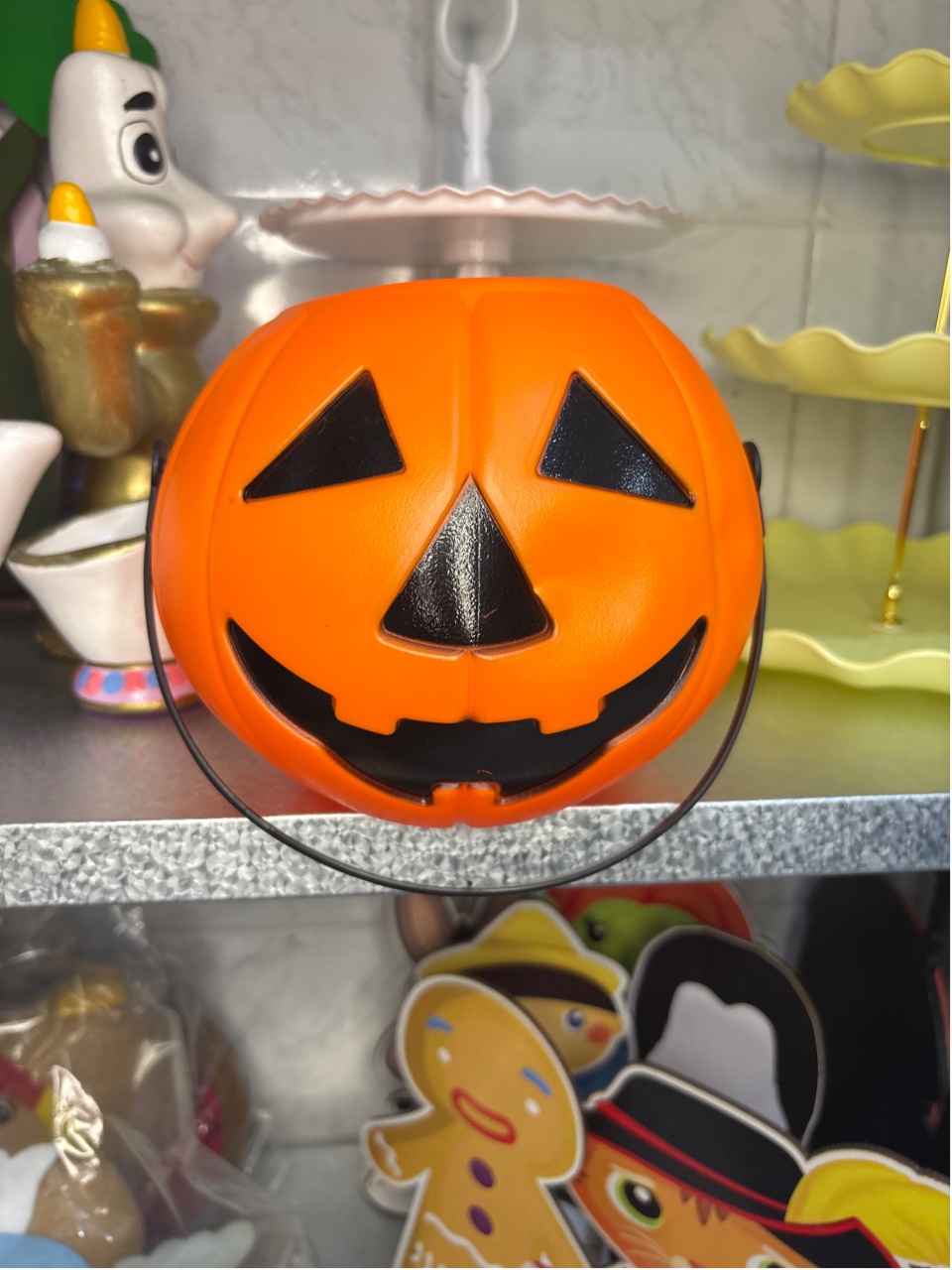 Vasinho Abóbora Halloween - Antonella Decorações