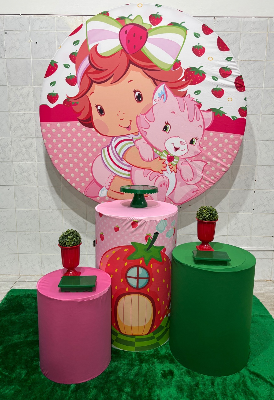 Moranguinho Baby (Kit Bronze) - Antonella Decorações