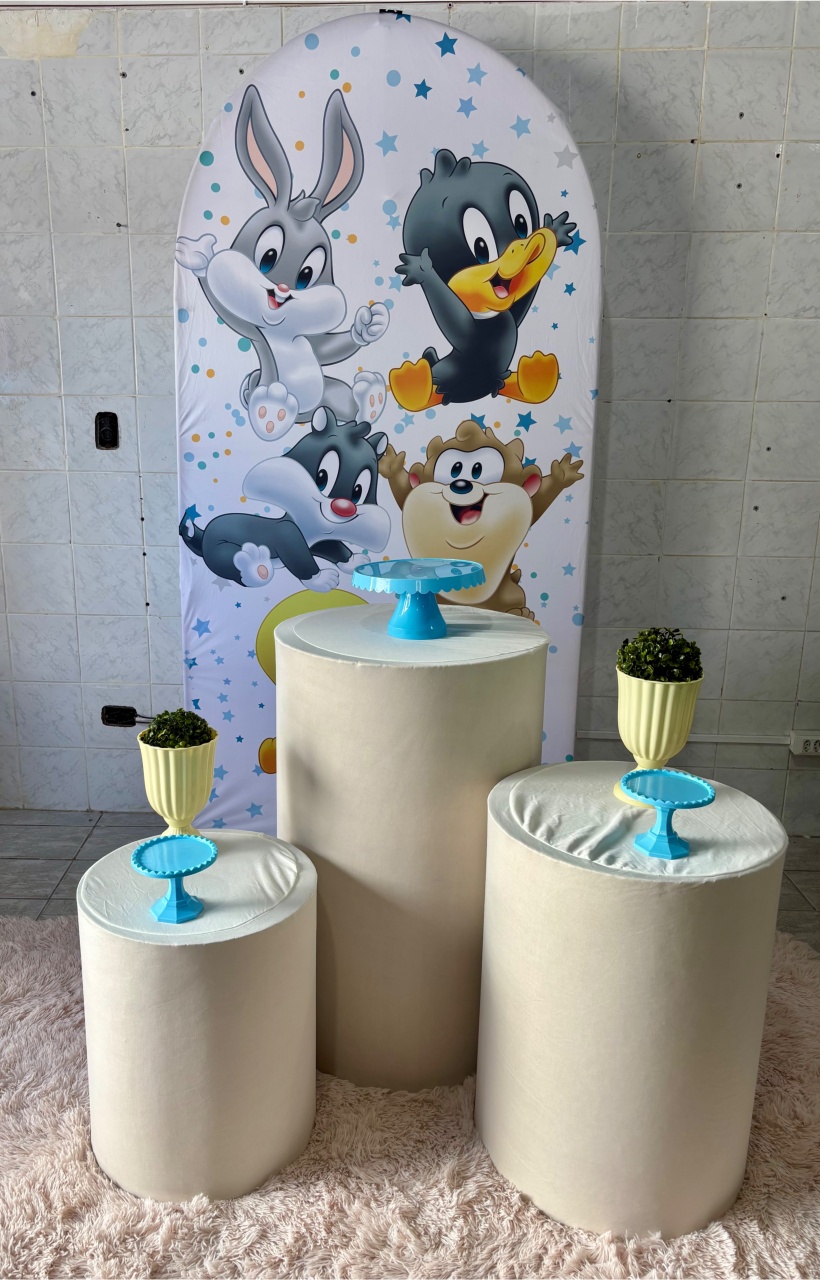 Baby Looney Tunes Kit Bronze - Antonella Decorações