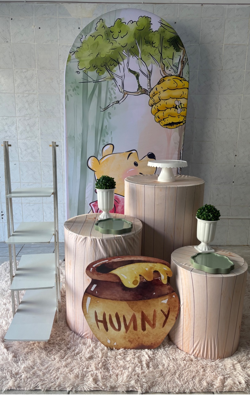 Ursinho Pooh (Kit Prata) - Antonella Decorações