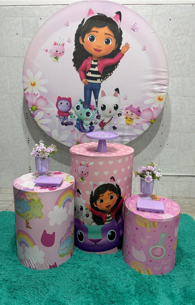 Casa Mágica da Gaby(Kit Bronze) - Antonella Decorações