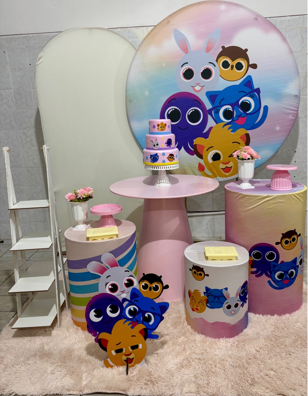 Bolofofos Menina (Kit Ouro) - Antonella Decorações