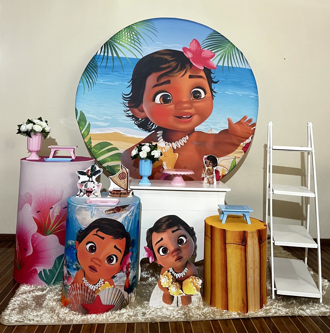 Kit Premium Moana Baby - Mila Saldanha Locações