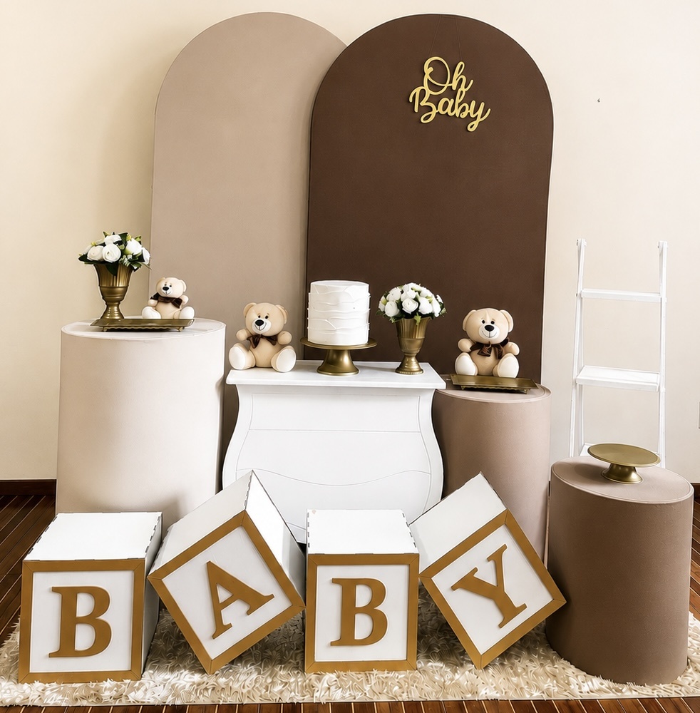 Kit Premium Plus Oh Baby Marrom - Mila Saldanha Locações