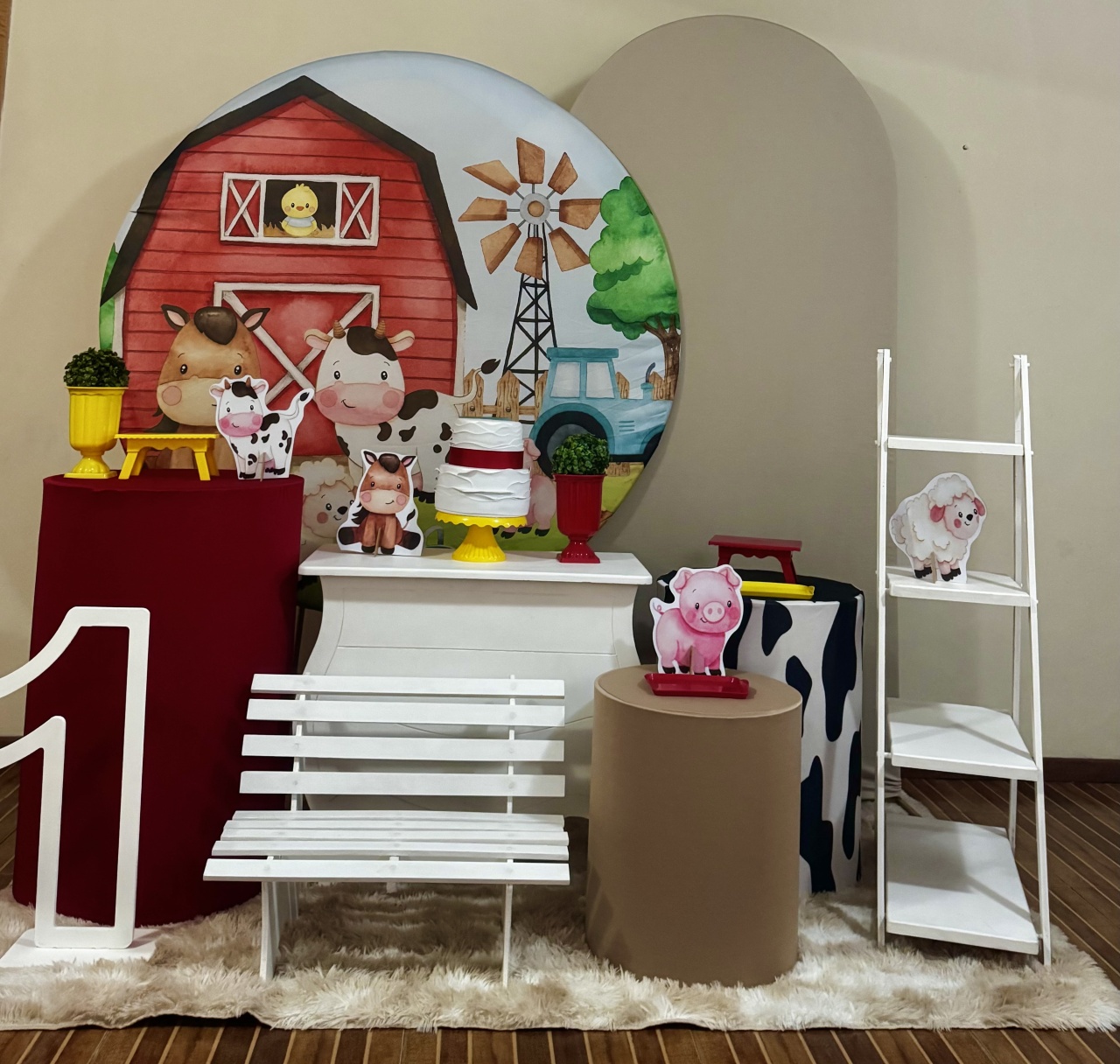 Kit Premium Plus Fazendinha Vermelha - Mila Saldanha Locações