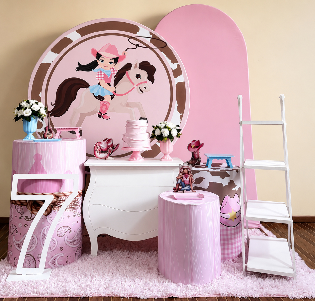 Kit Cavalo Rosa Premium Plus - Mila Saldanha Locações