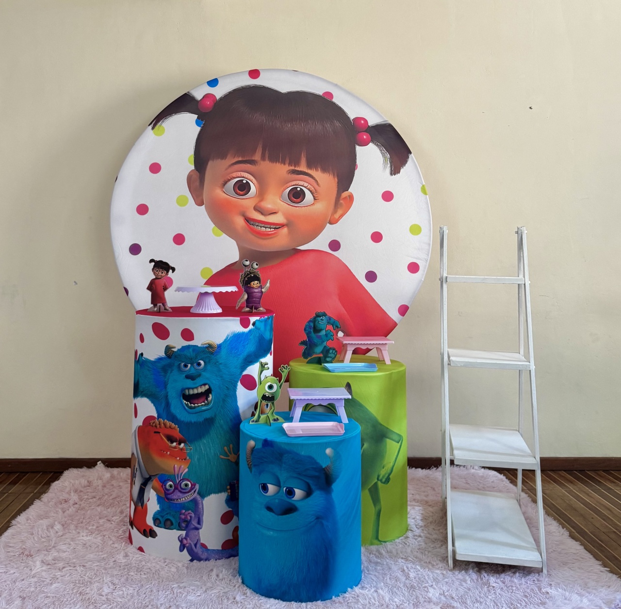 Kit Básico Plus Boo Monstros Sa - Mila Saldanha Locações