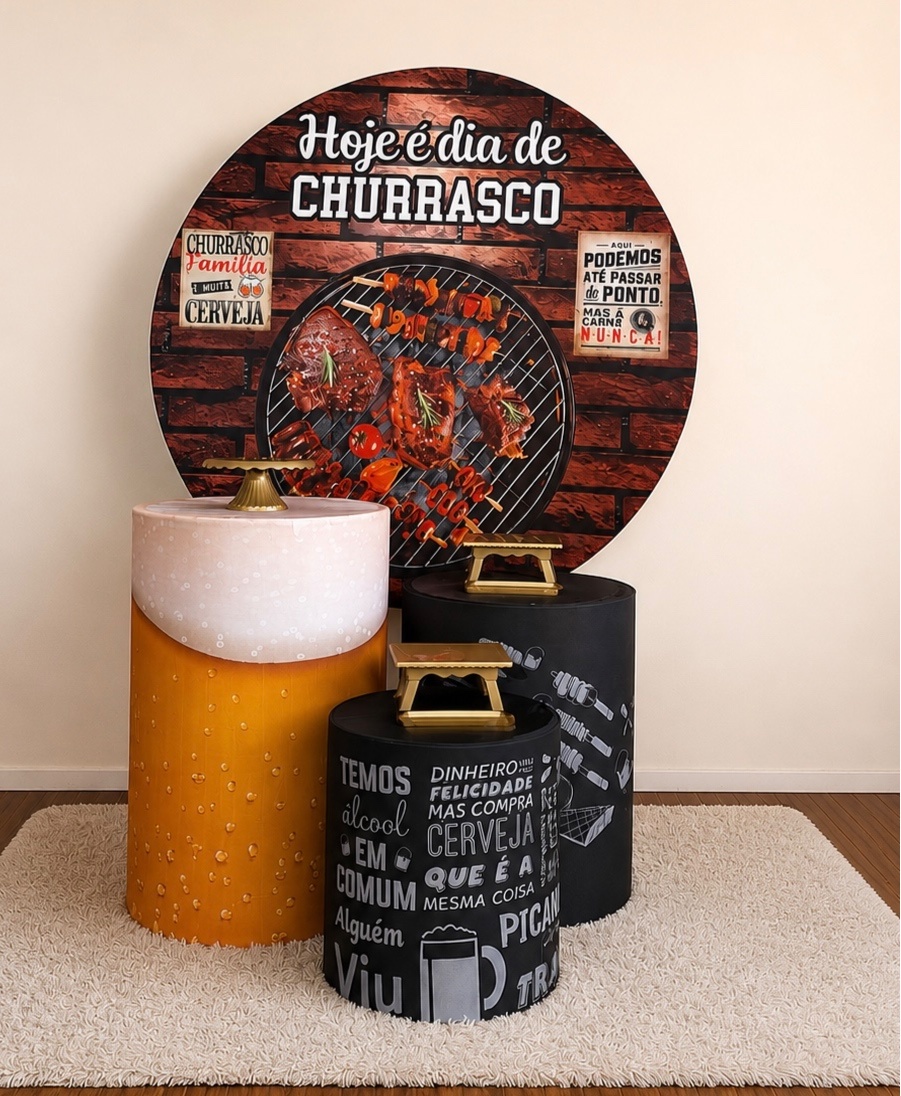 Kit Churrasco Básico - Mila Saldanha Locações