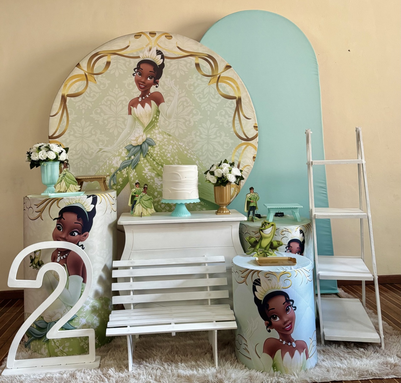Kit Princesa Tiana Premium Plus - Mila Saldanha Locações