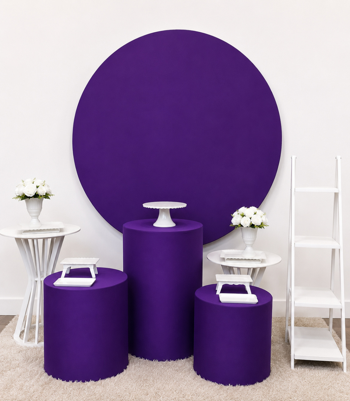 Kit Básico Plus Roxo 15 Anos - Mila Saldanha Locações